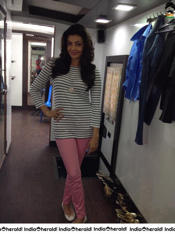 Kajal Aggarwal Behind The Screen Rare Photos Collection Set 1