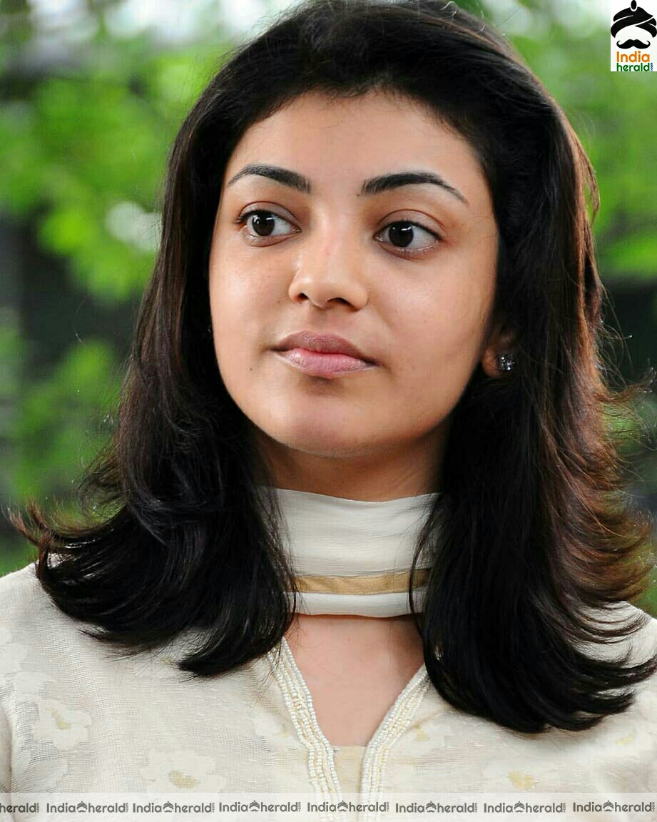 Kajal Aggarwal cute and gorgeous and angelic in white