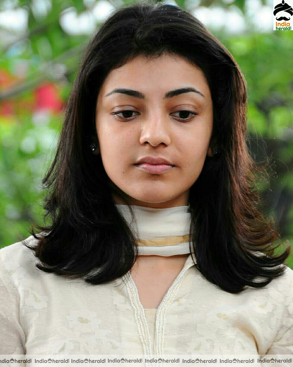 Kajal Aggarwal cute and gorgeous and angelic in white