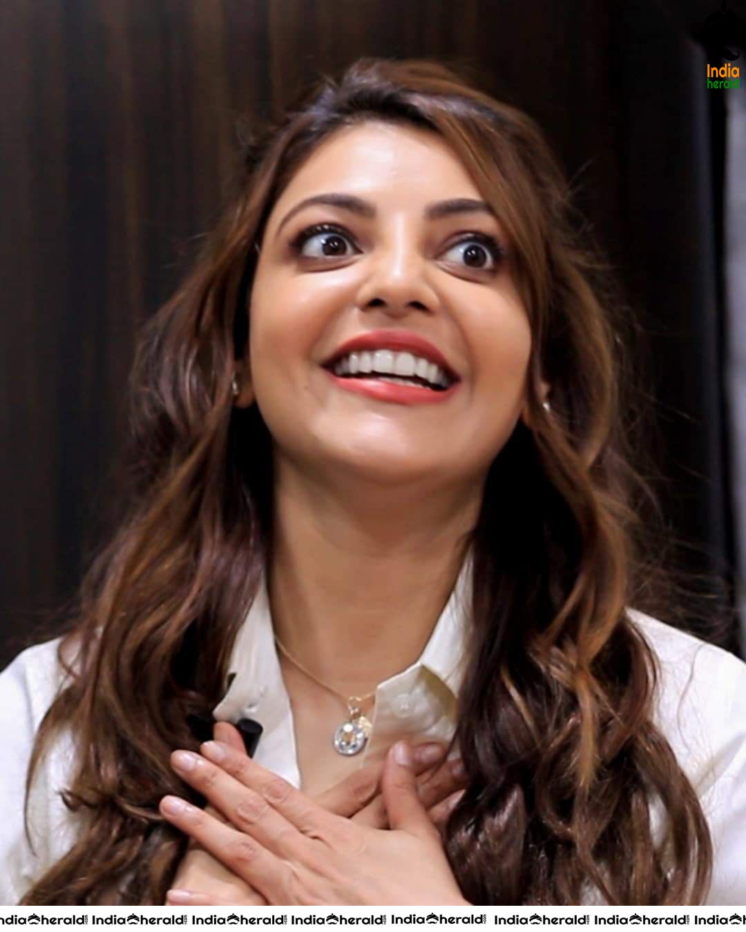 Kajal Aggarwal Cute Expressions to make your day better and brighter