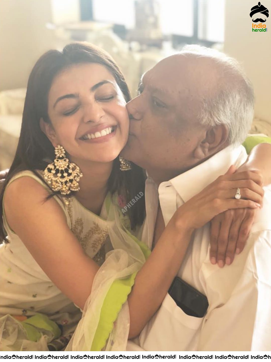 Kajal Aggarwal Cute Family Photos