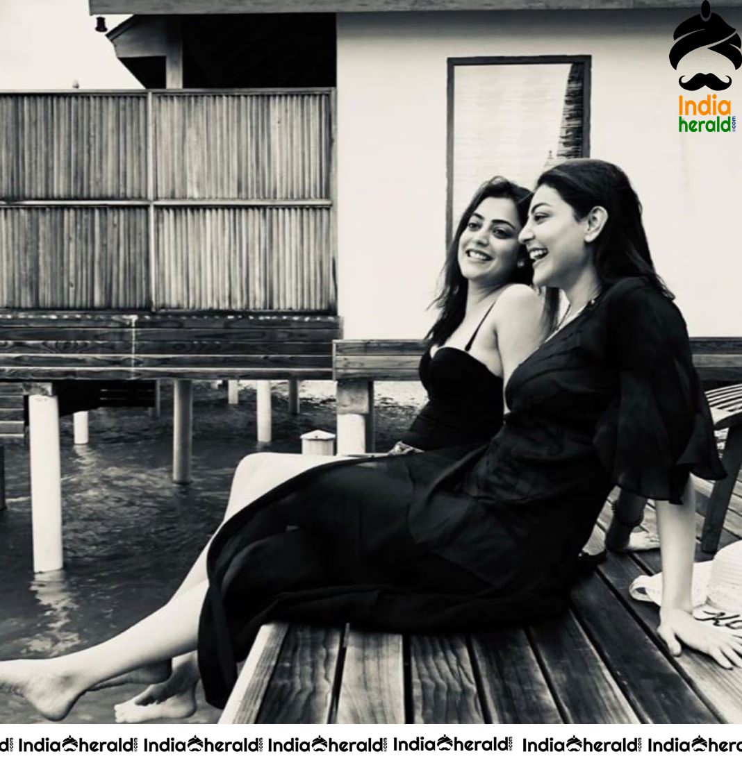 Kajal Aggarwal Enjoying Holiday at Maldives