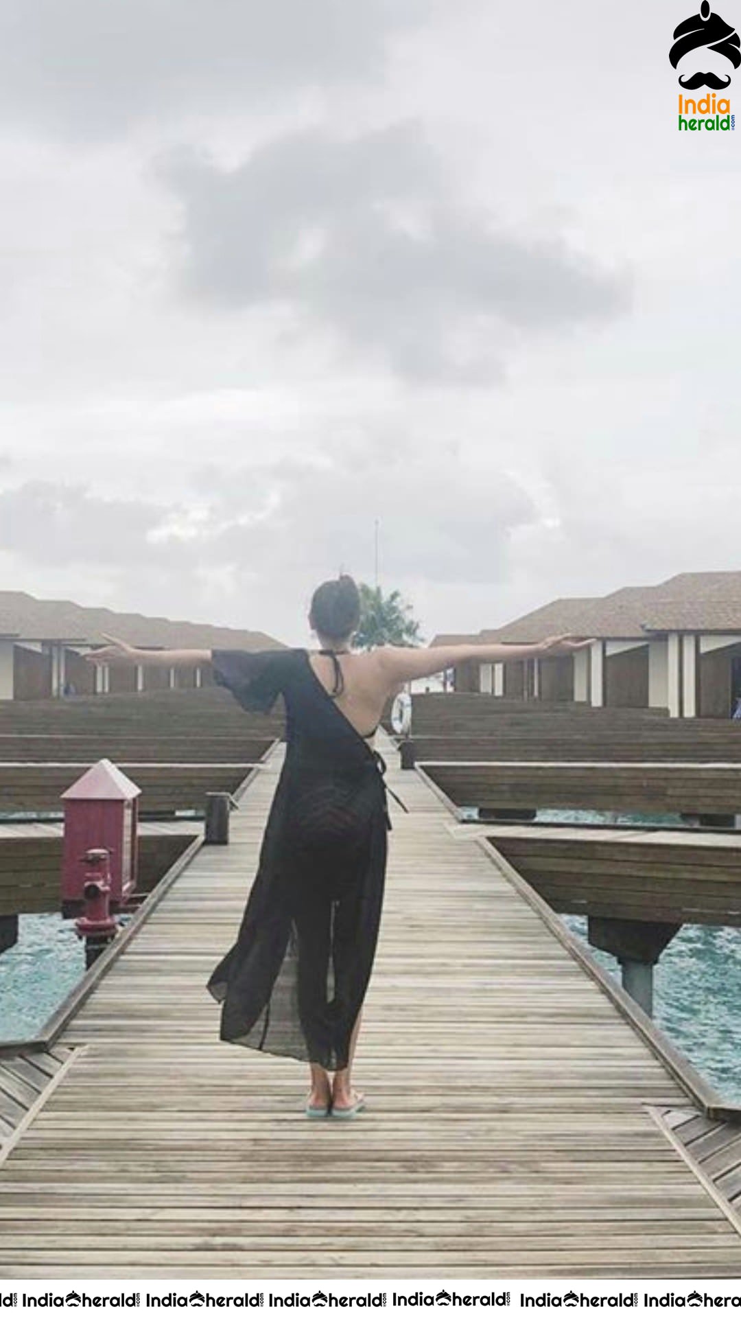 Kajal Aggarwal Enjoying Holiday at Maldives