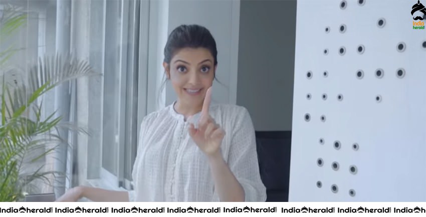 Kajal Aggarwal Gives a Ride inside her Home during Quarantine Days