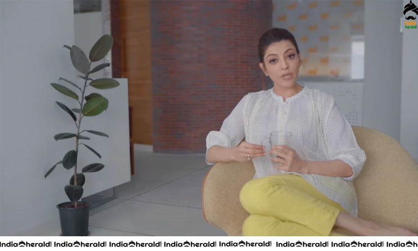 Kajal Aggarwal Gives a Ride inside her Home during Quarantine Days