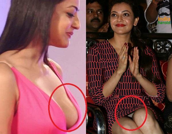 Kajal Aggarwal Hot Unseen Oops Shameful Moments On and Off Screen