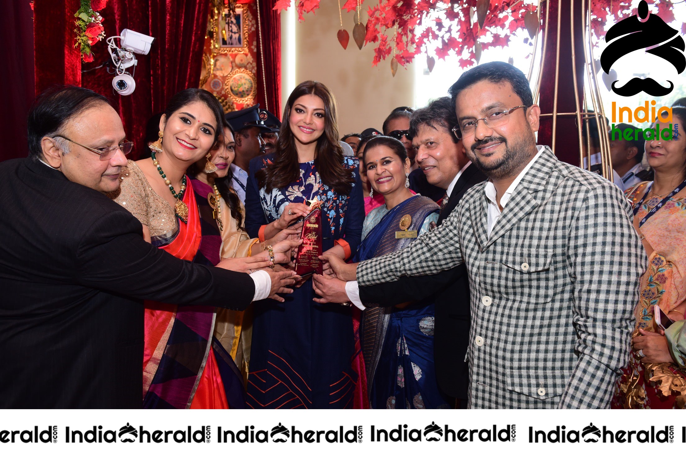 Kajal Aggarwal Inaugurates THE BRIDAL STORY