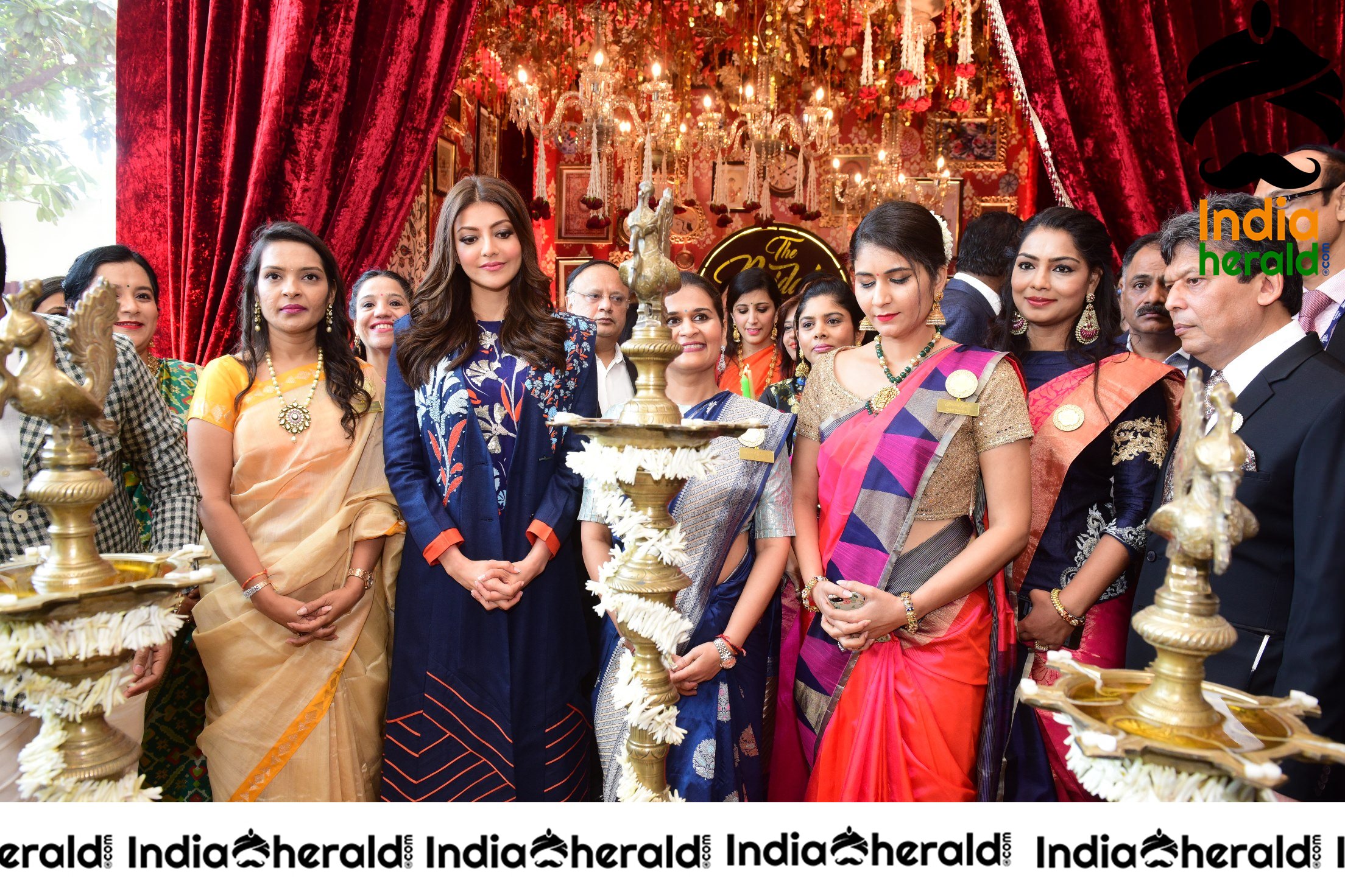 Kajal Aggarwal Inaugurates THE BRIDAL STORY