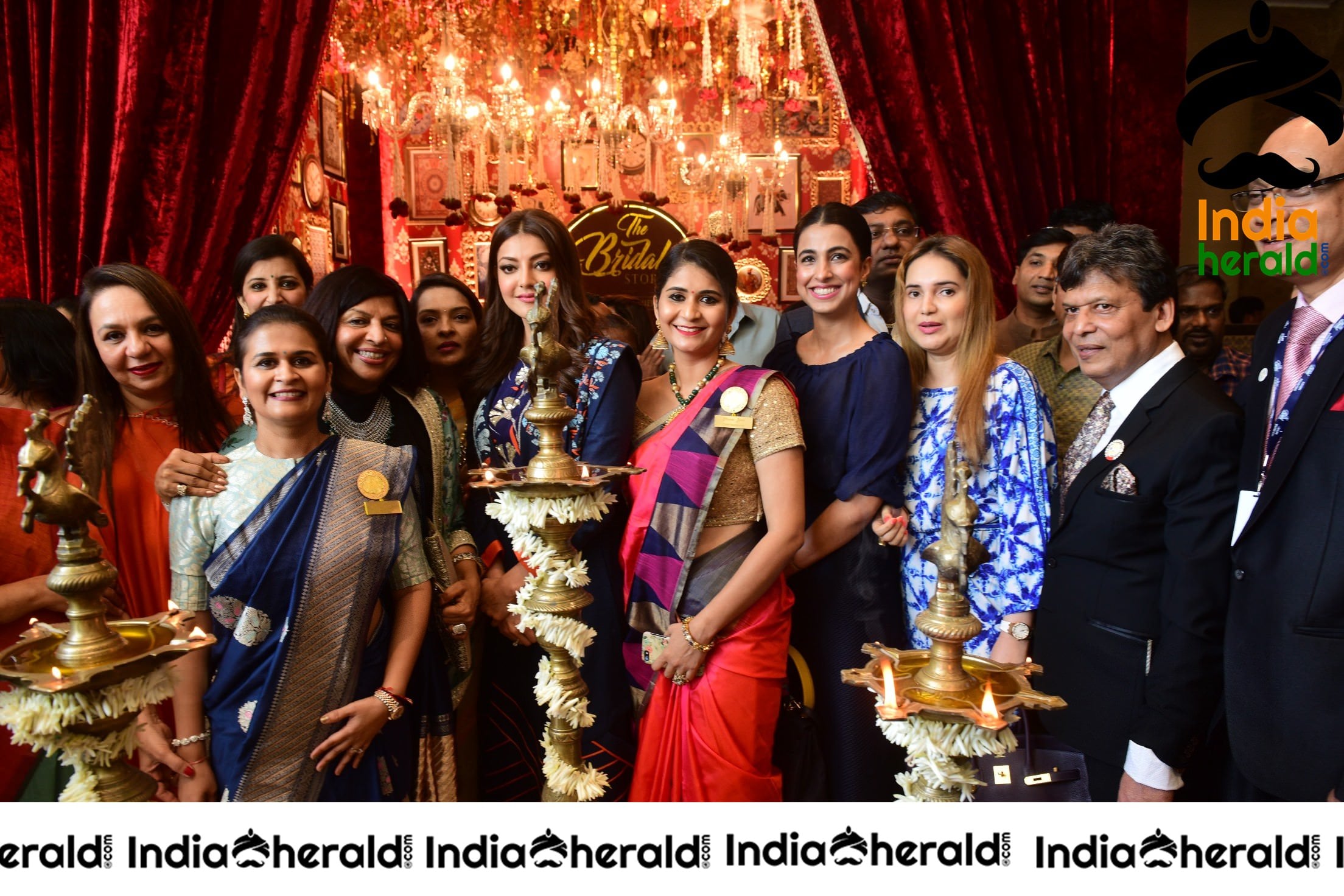 Kajal Aggarwal Inaugurates THE BRIDAL STORY