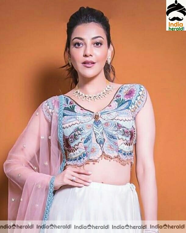 Kajal Aggarwal latest Cute Butterfly Top Stills