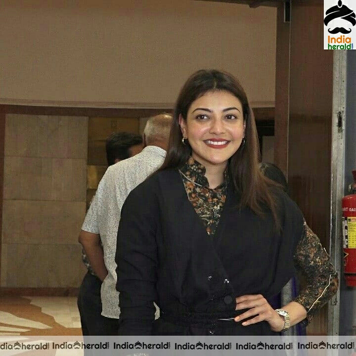Kajal Aggarwal looking catchy During A Formal Event