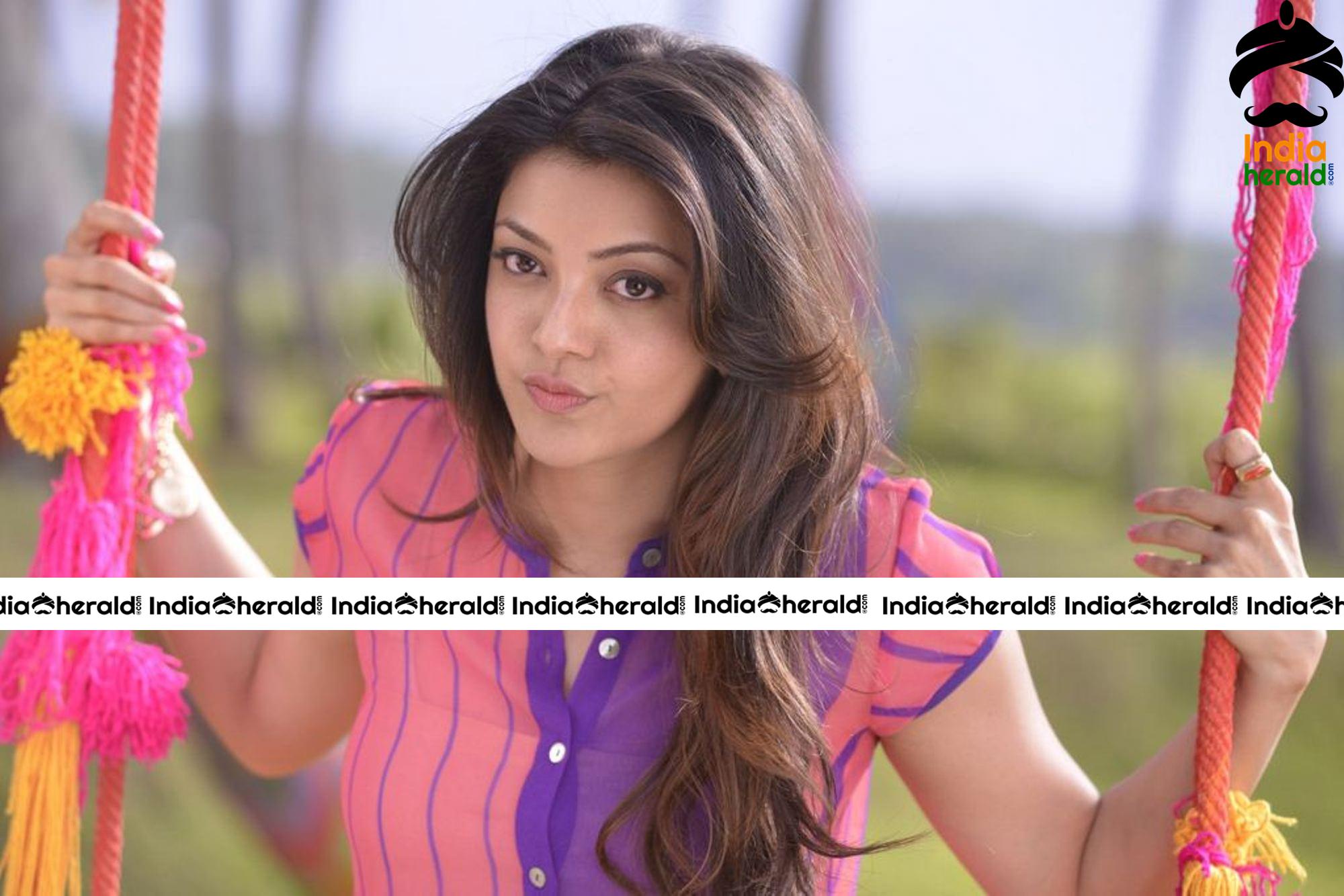 Kajal Aggarwal Looking Deliciously Hot And Tempting
