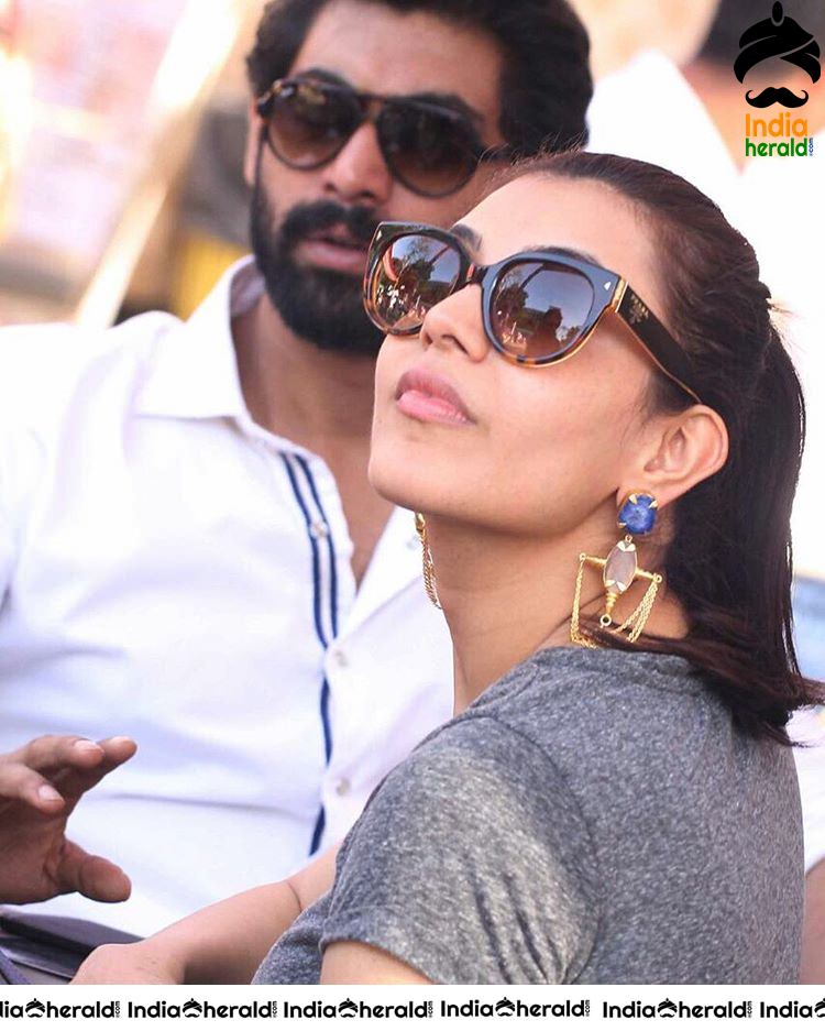 Kajal Aggarwal Rare Hot Photos Behind the Cameras Set 1