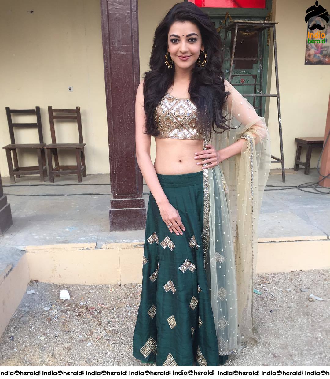 Kajal Aggarwal Rare Hot Photos Behind the Cameras Set 1