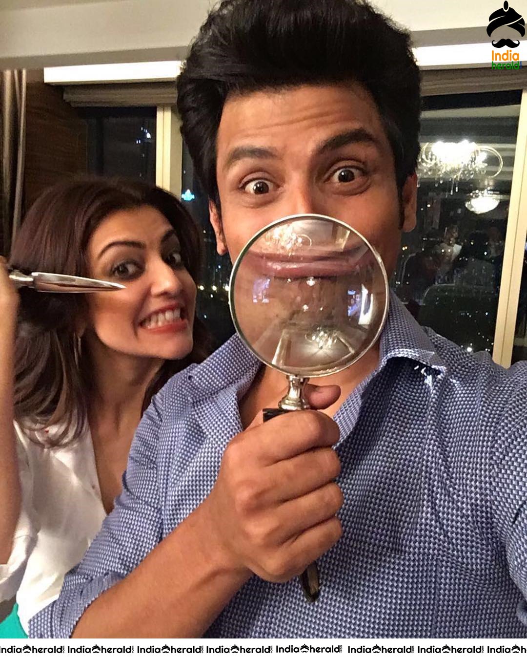 Kajal Aggarwal Rare Hot Photos Behind the Cameras Set 2