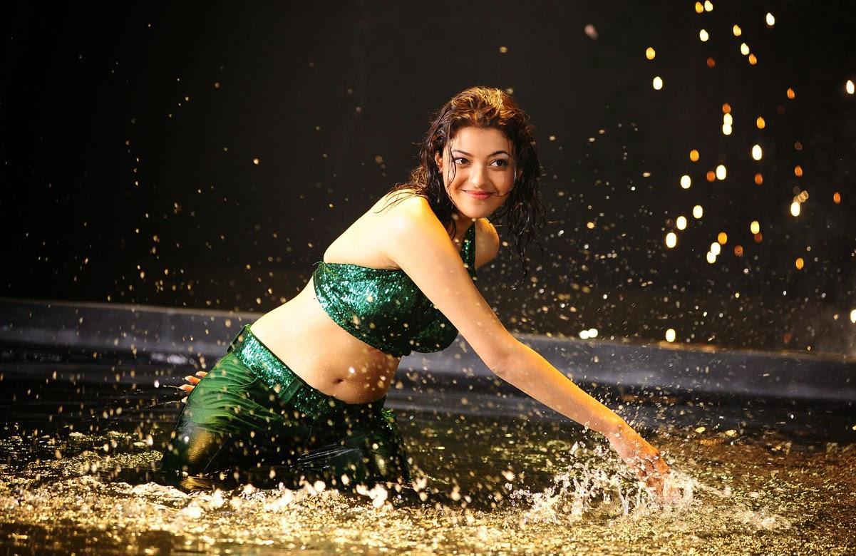 Kajal Aggarwal Rare Unseen Hot And Wet Photos