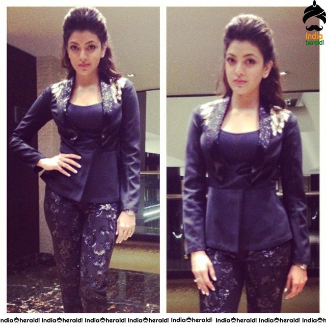 Kajal Aggarwal Unseen Photos with her Family and Neighbors Set 1
