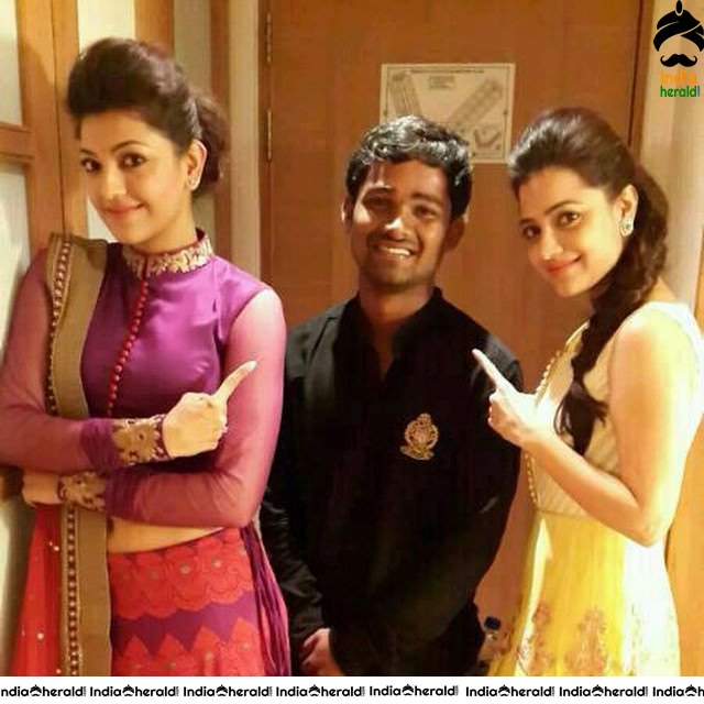 Kajal Aggarwal Unseen Photos with her Family and Neighbors Set 3