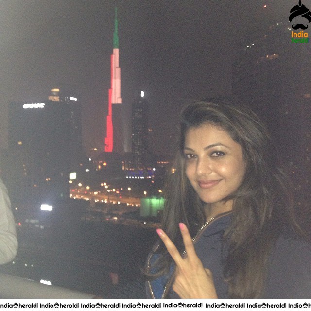 Kajal Aggarwal Unseen Photos with her Family and Neighbors Set 3