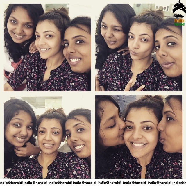 Kajal Aggarwal Unseen Photos with her Family and Neighbors Set 4