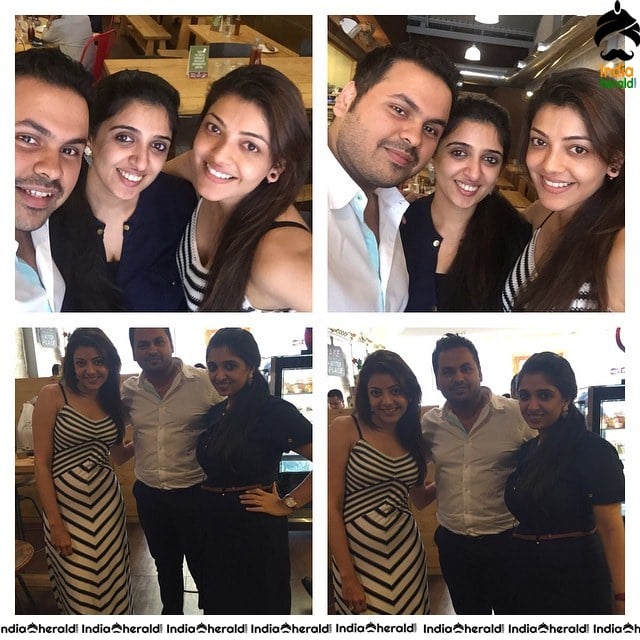 Kajal Aggarwal Unseen Photos with her Family and Neighbors Set 4