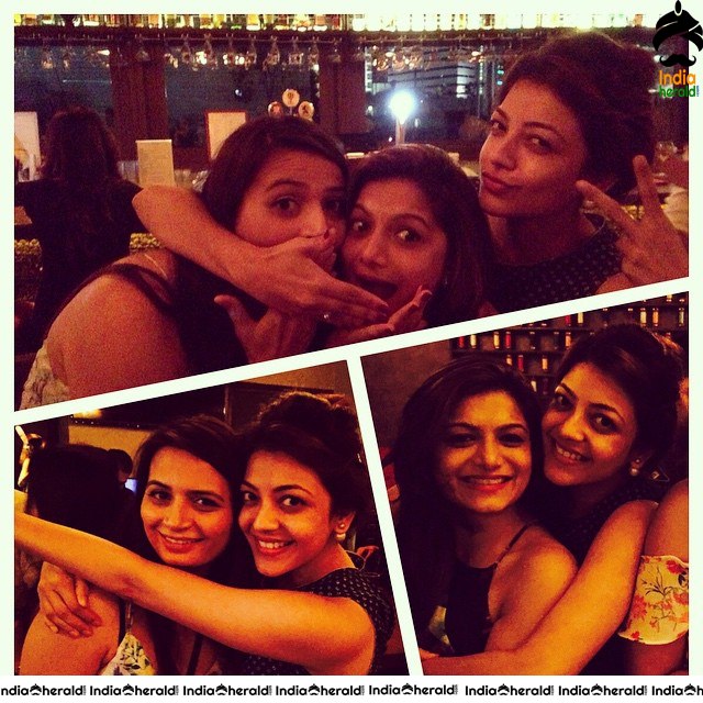 Kajal Aggarwal Unseen Photos with her Family and Neighbors Set 6