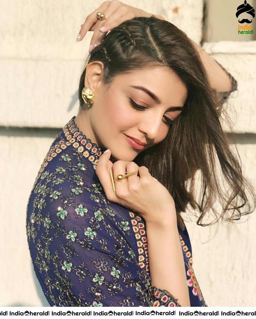 Kajal Aggarwal will blow you down with her Cuteness in these Photos