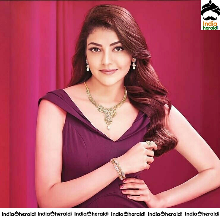 Kajal Poses For Khazana