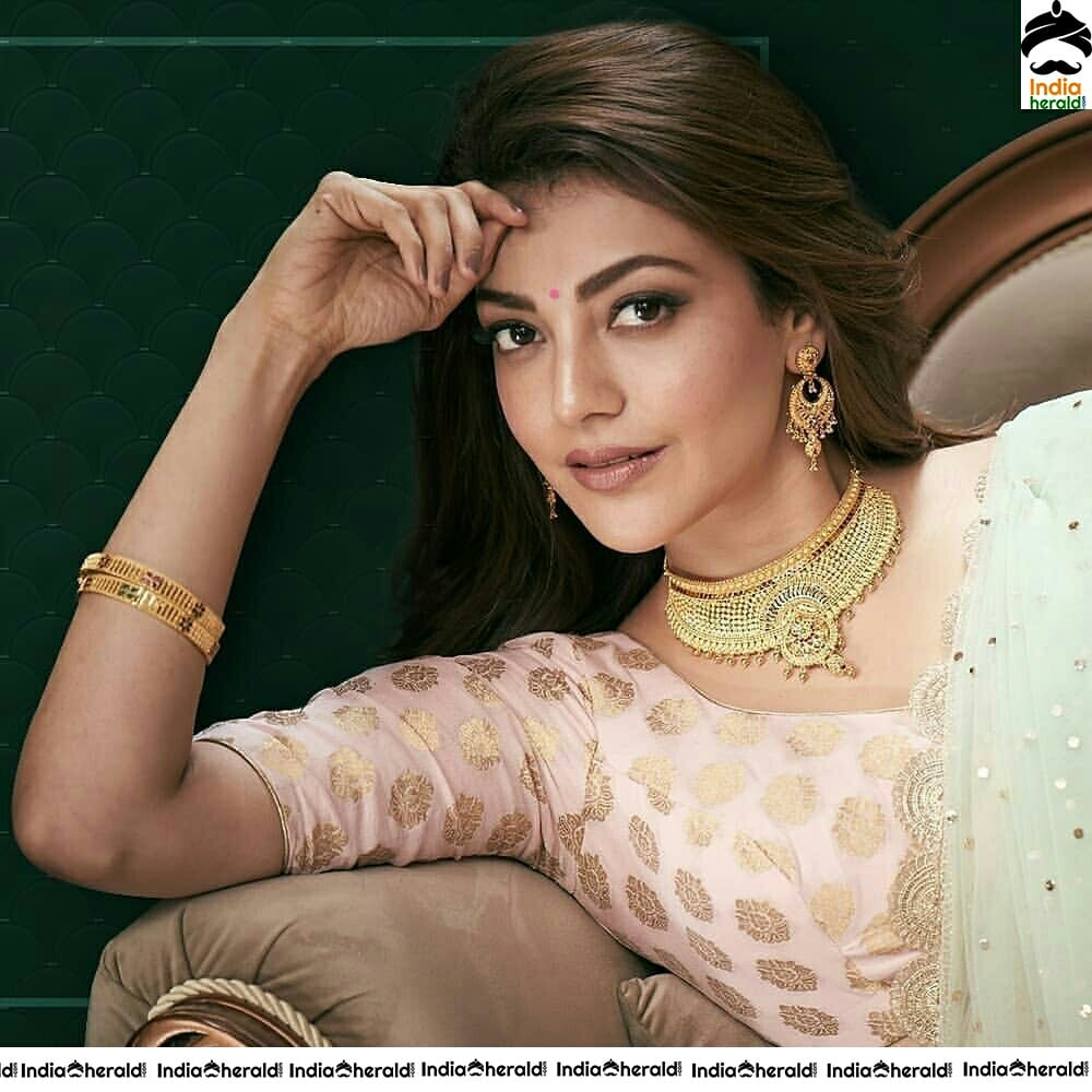 Kajal Poses For Khazana