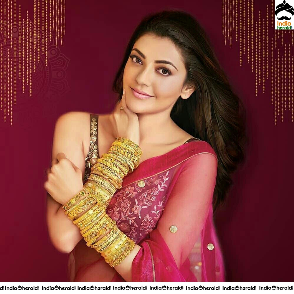 Kajal Poses For Khazana