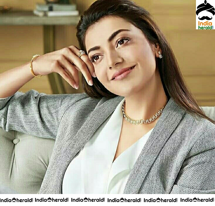 Kajal Poses For Khazana
