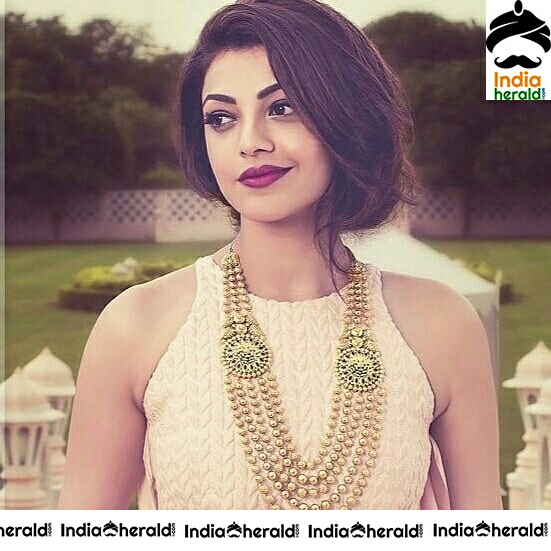 Kajal Poses For Khazana