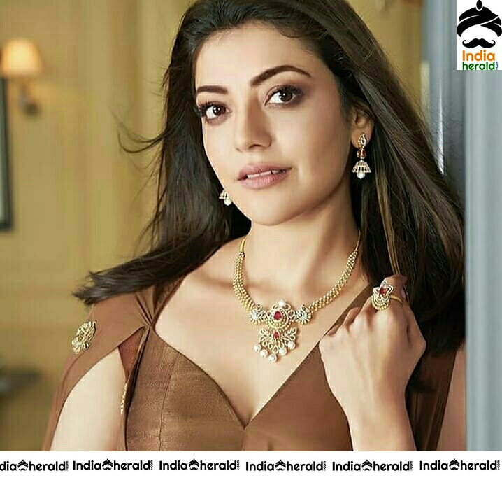 Kajal Poses For Khazana