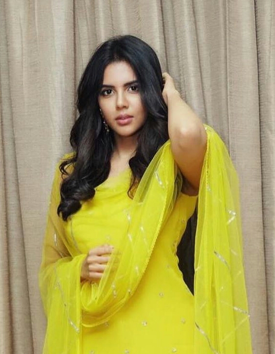 Kalyani Priyadarshan Looking Too Pretty In A Bright Yellow Dress