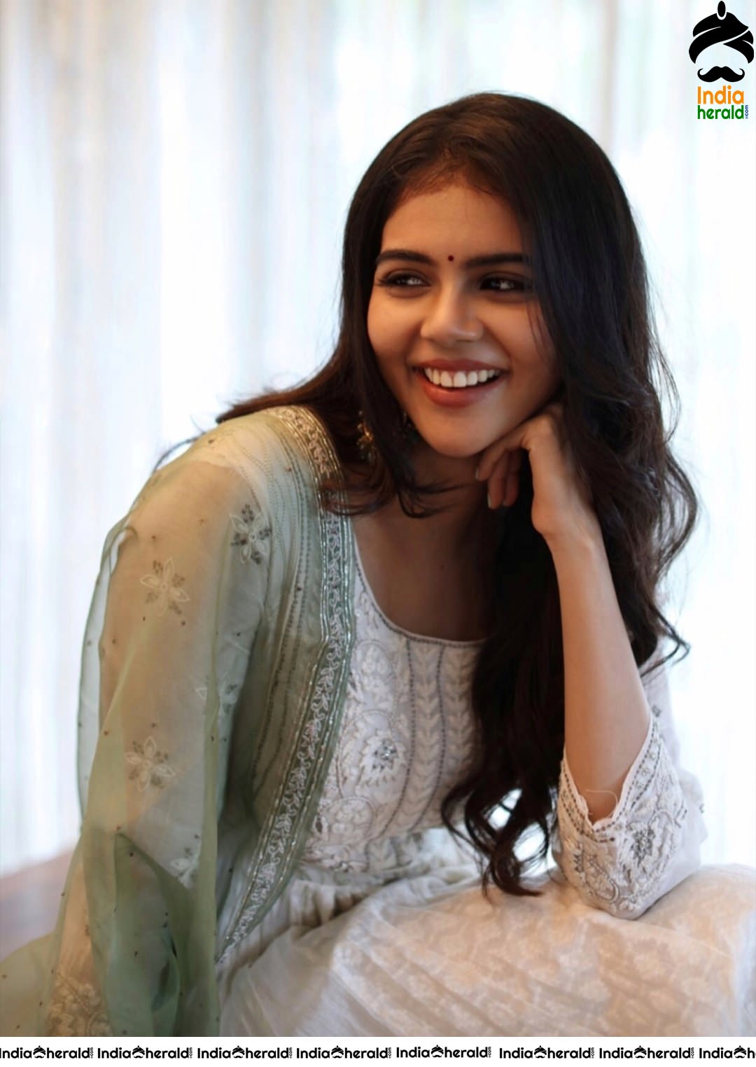 Kalyani Priyadarshan New Look for the Promotions of Hero