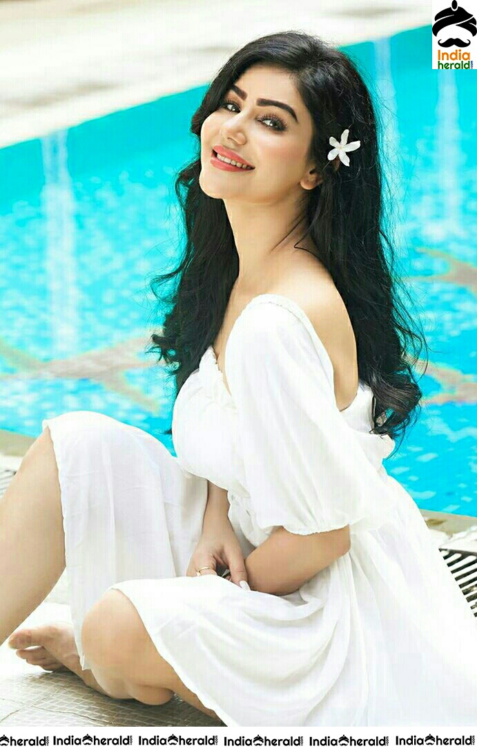 Kangna Sharma Hot In white Dress Photoshoot