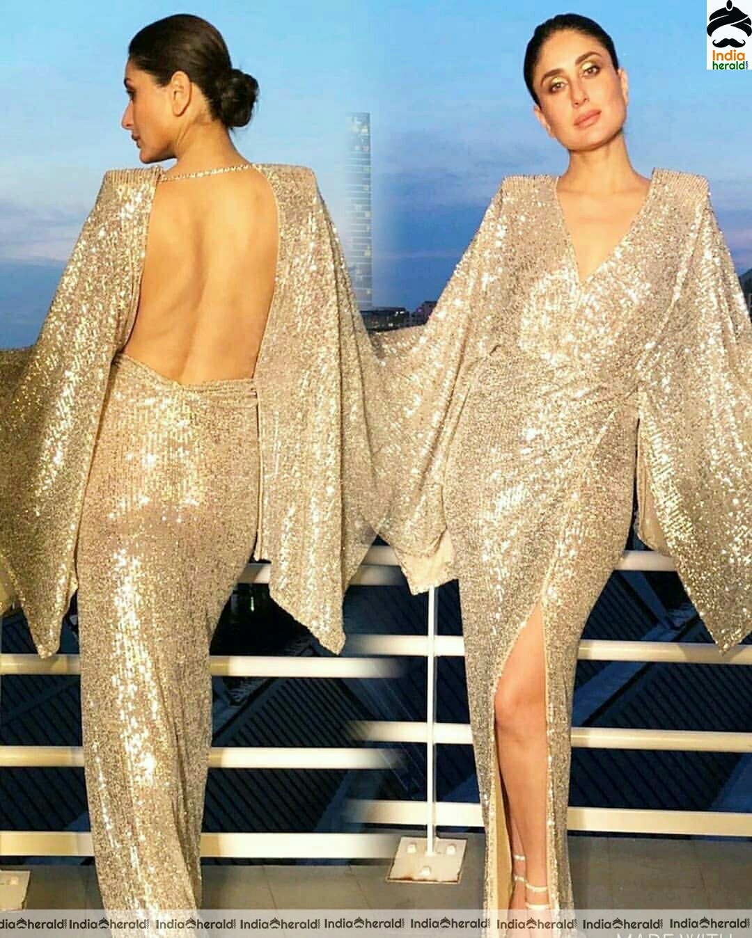 Kareena Kapoor dazzling like a Golden Girl