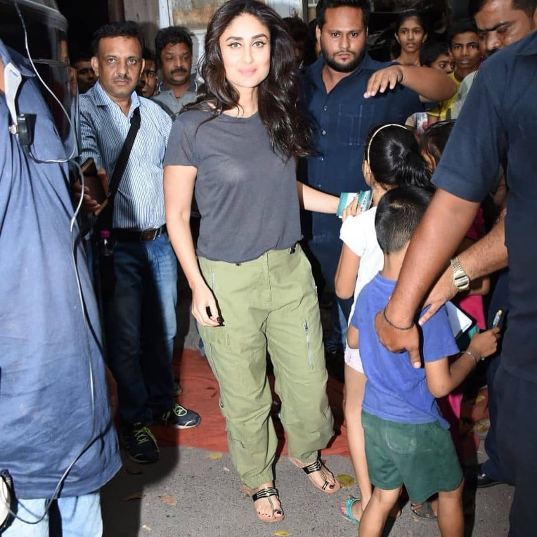 Kareena Kapoor In A Transparent Tops At Mumbai