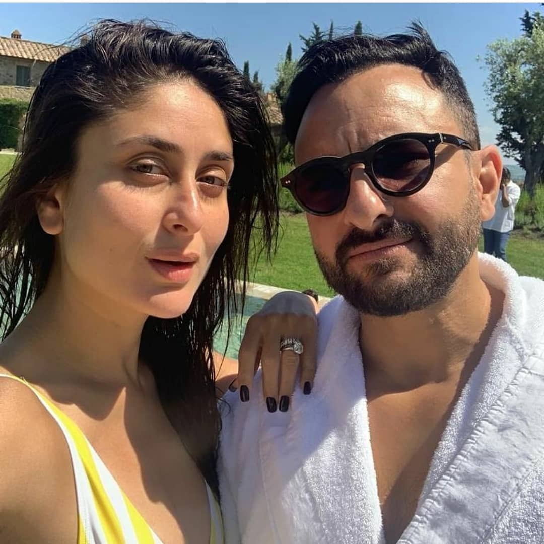 Kareena Kapoor In Her Husband And Son