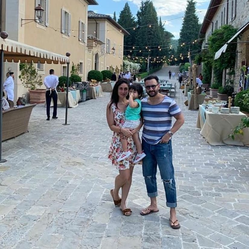 Kareena Kapoor In Her Husband And Son