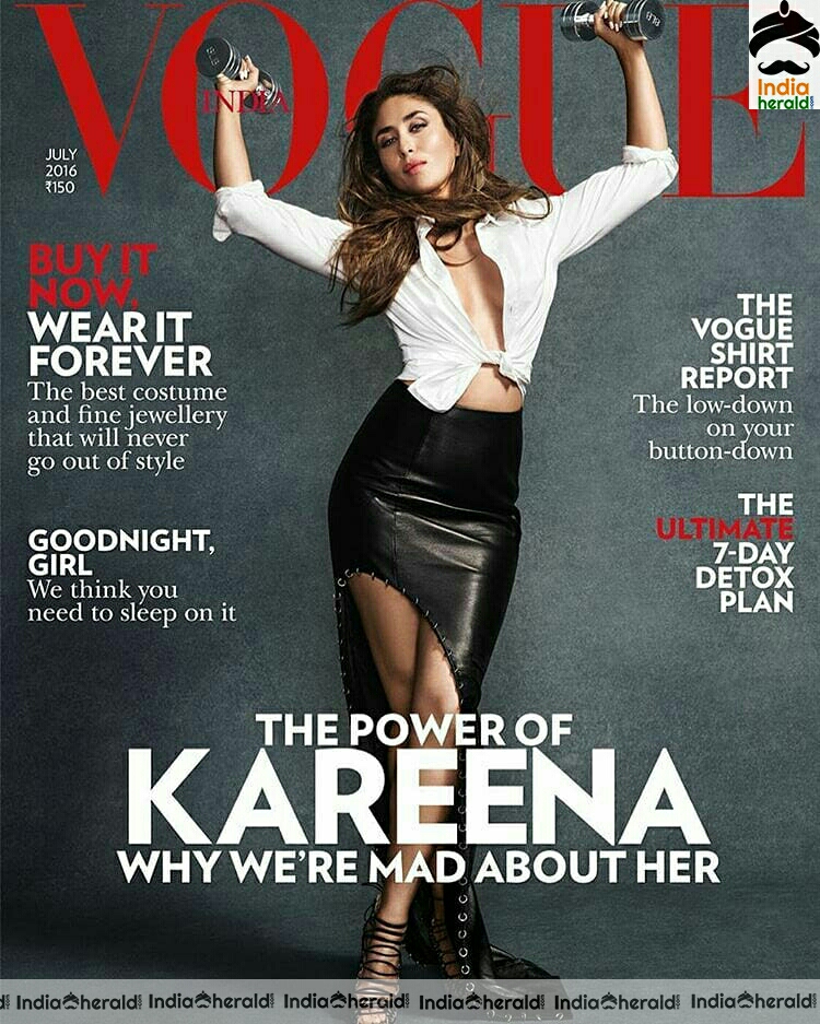 Kareena Kapoor Khan Gorgeous Photoshoot For Vogue Magazine
