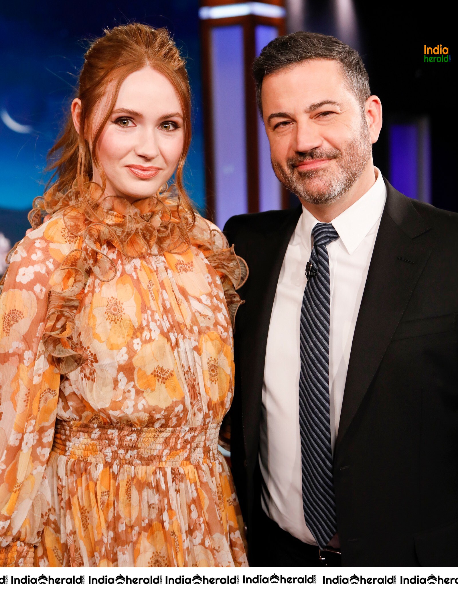 Karen Gillan at Jimmy Kimmel Live in Hollywood