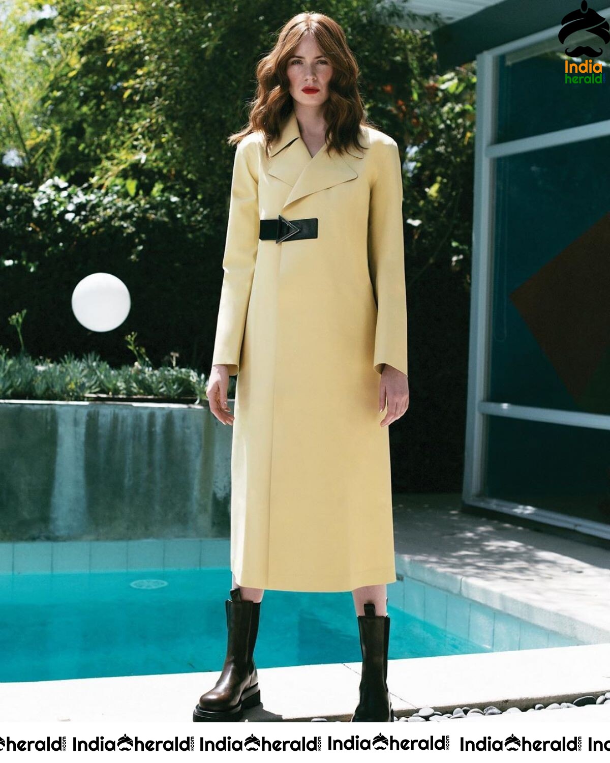 Karen Gillan Poses for The Lateral Magazine
