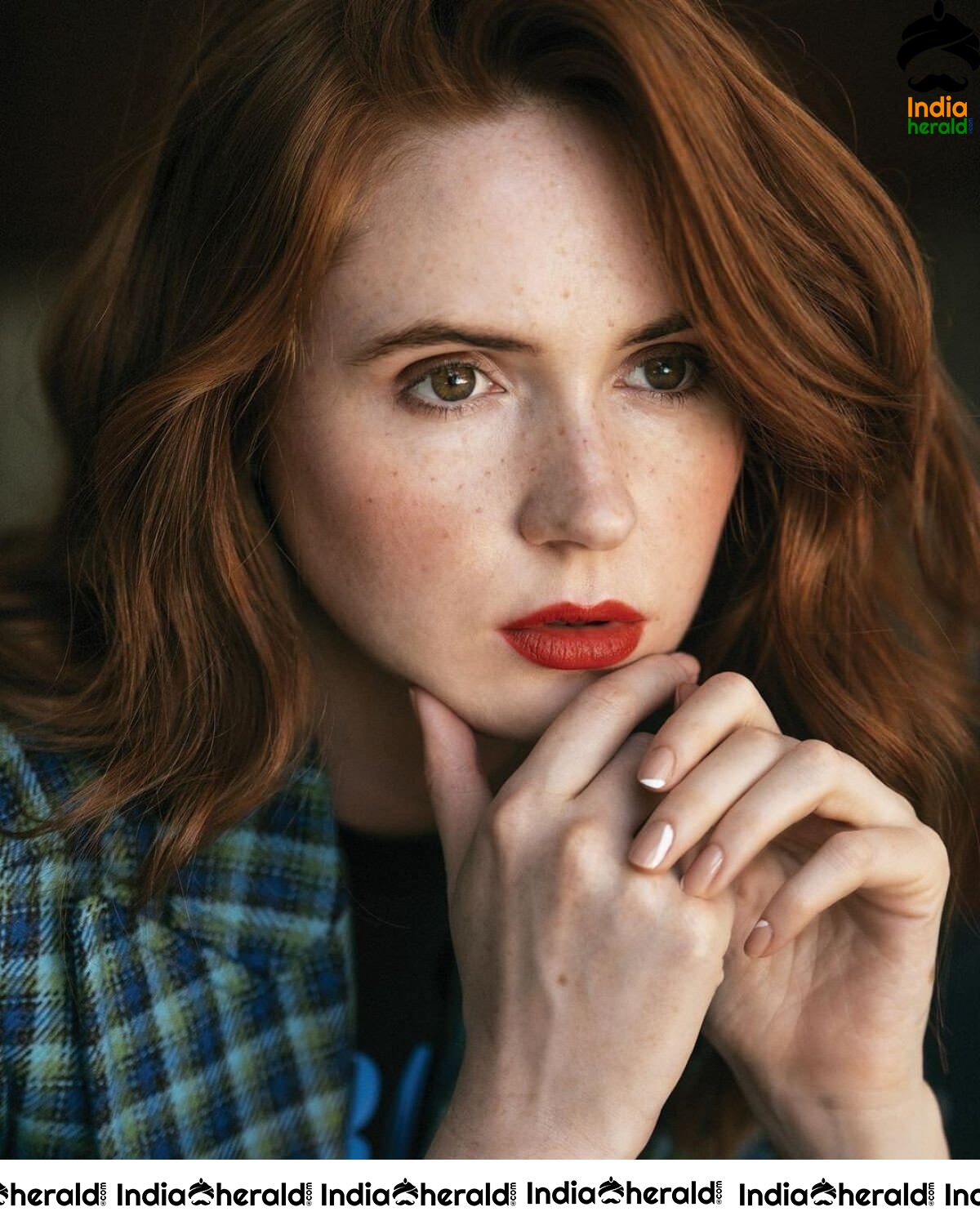 Karen Gillan Poses for The Lateral Magazine