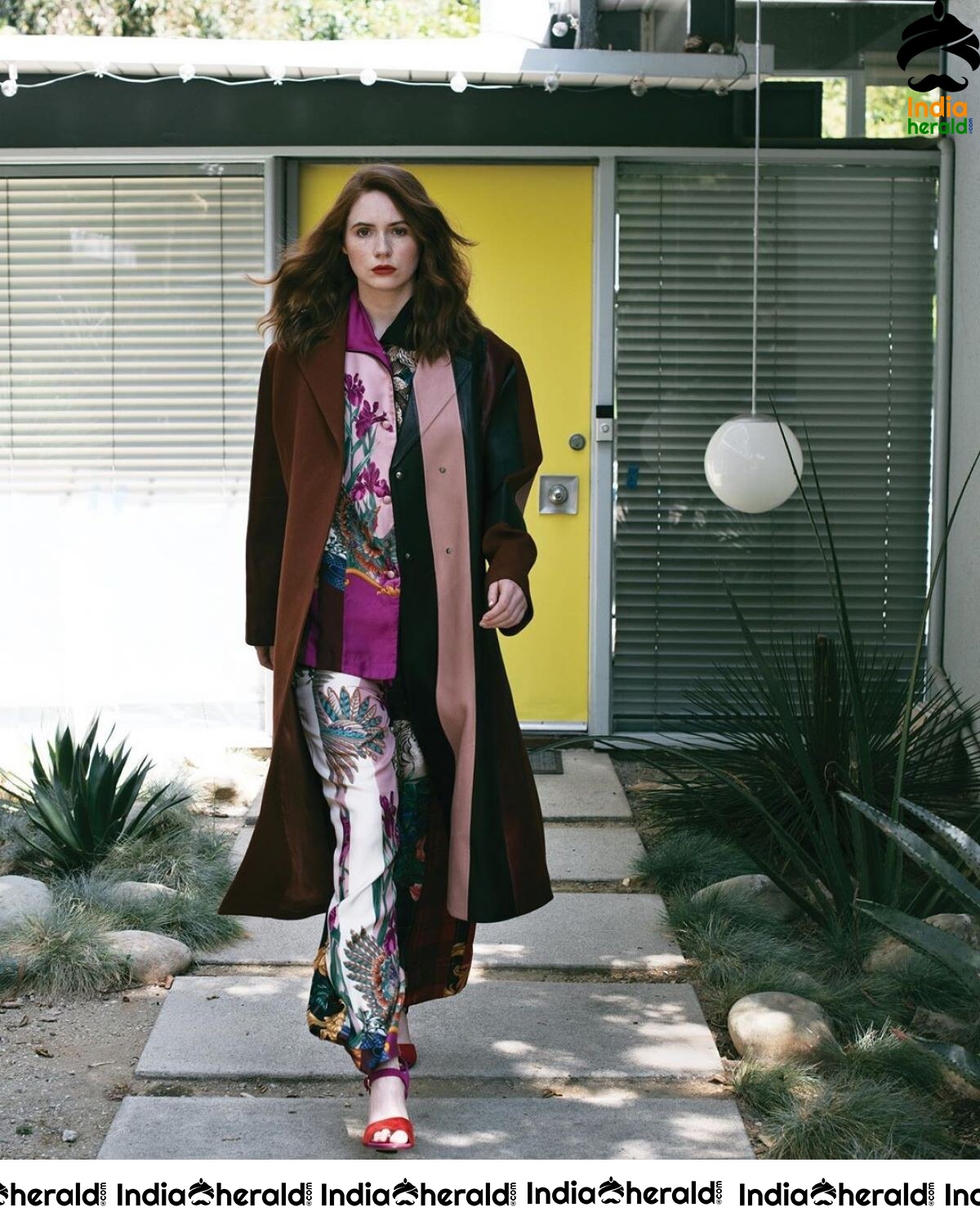 Karen Gillan Poses for The Lateral Magazine