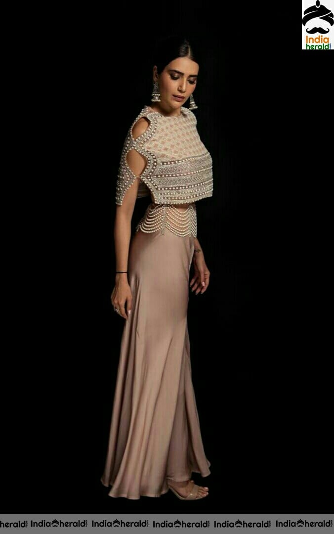 Karishma Tanna Latest Cute Long Dress Stills