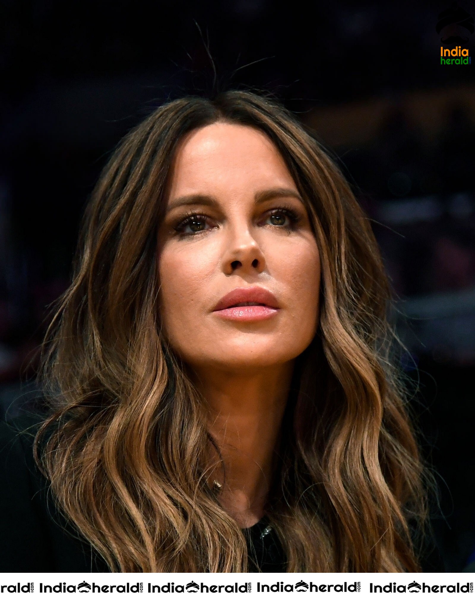 Kate Beckinsale at Miami Heat Vs LA Lakers Game Staples Center in Los Angeles Set 1