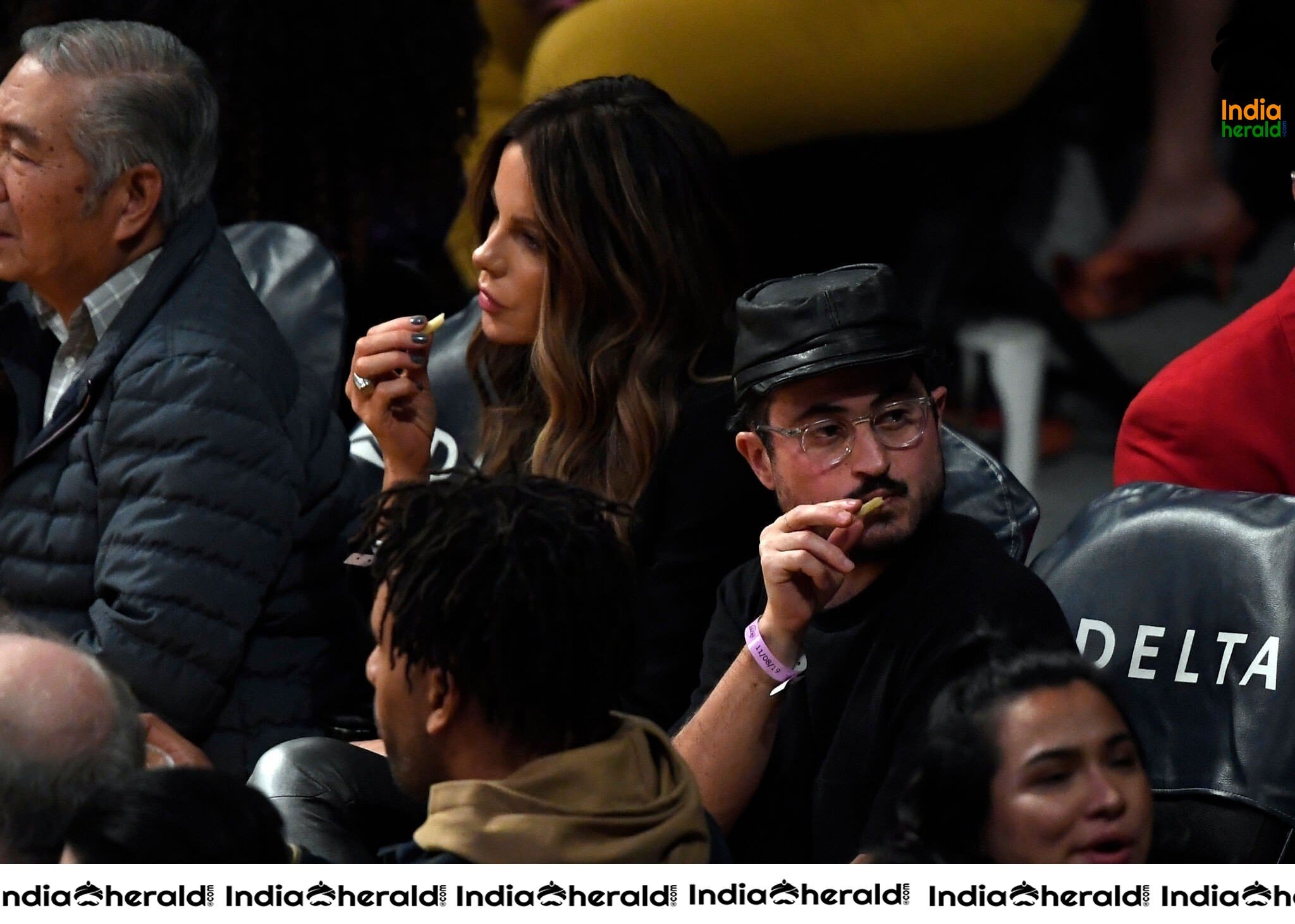 Kate Beckinsale at Miami Heat Vs LA Lakers Game Staples Center in Los Angeles Set 2