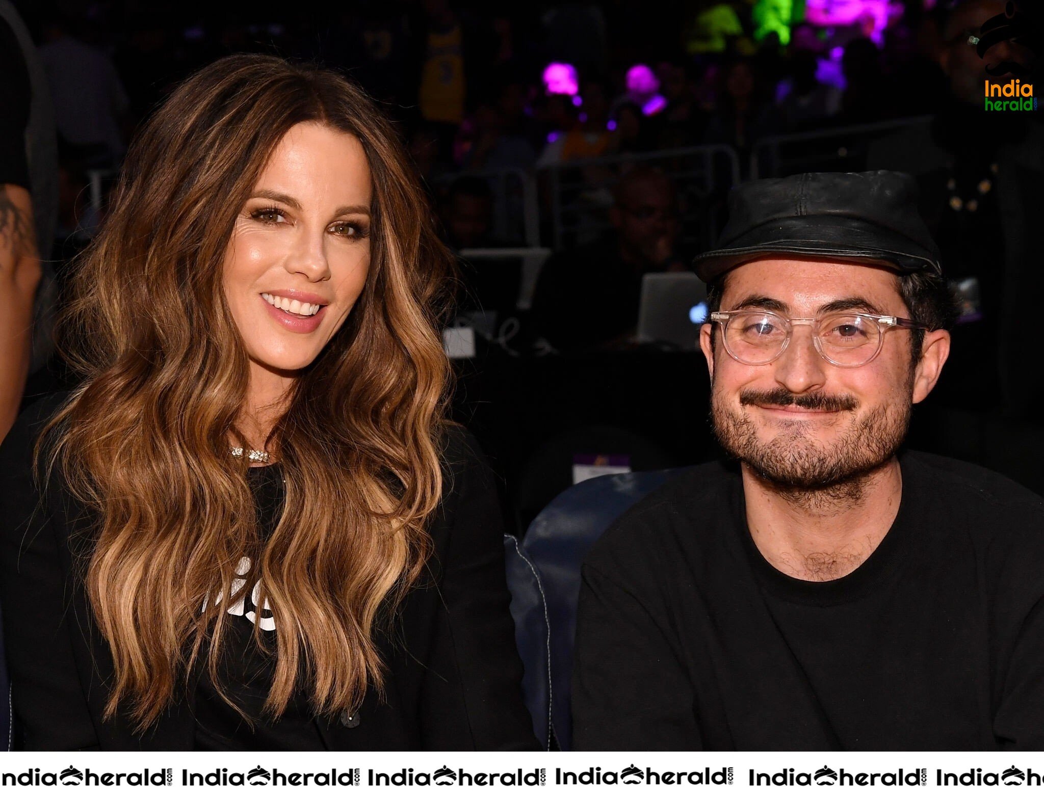 Kate Beckinsale at Miami Heat Vs LA Lakers Game Staples Center in Los Angeles Set 2