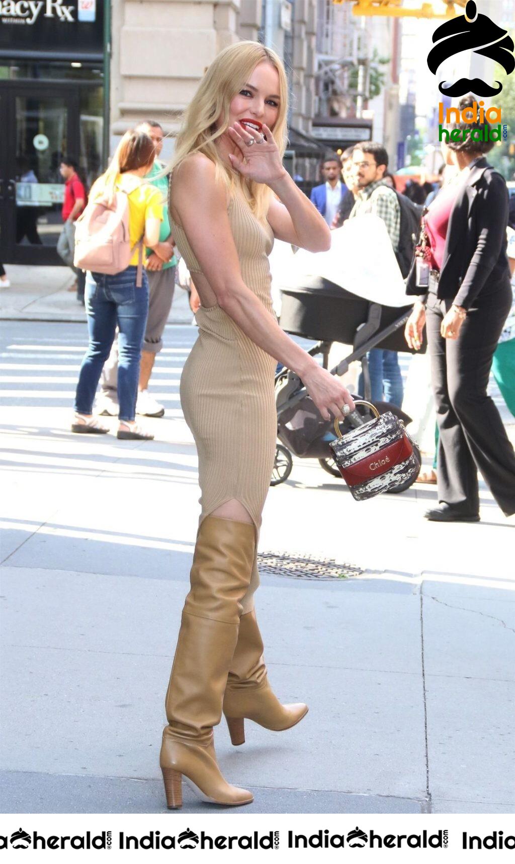 Kate Bosworth Arriving At Watch What Happens Live Talk Show Set 2